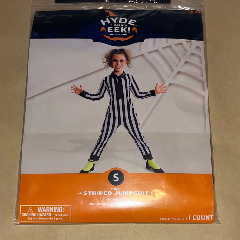 Kids Striped Jumpsuit